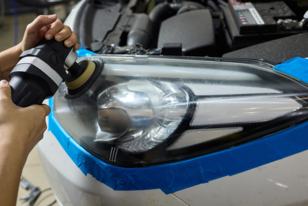 cruise headlight restoration 2