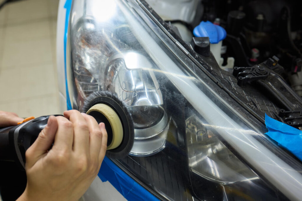 cruise headlight restoration 3