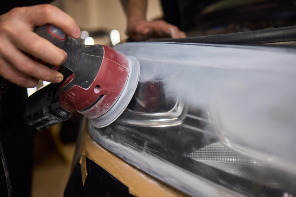 cruise headlight restoration 5
